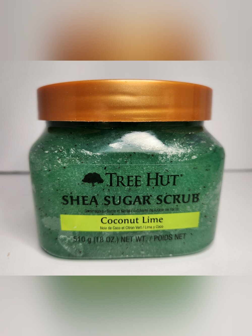 Tree Hut Coconut Lime Shea Sugar Scrub — Green